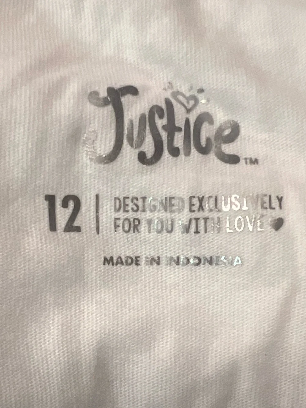Justice Girls Panda Camo Ringer Tee & Shorts Set Size 12/14-16